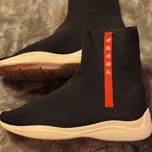 PRADA sport sock sneakers